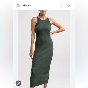 Rhythm knit midi dress